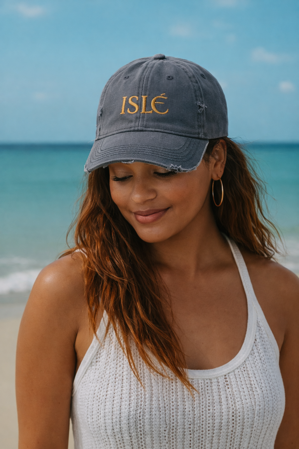 ISLÉ Distressed Cap