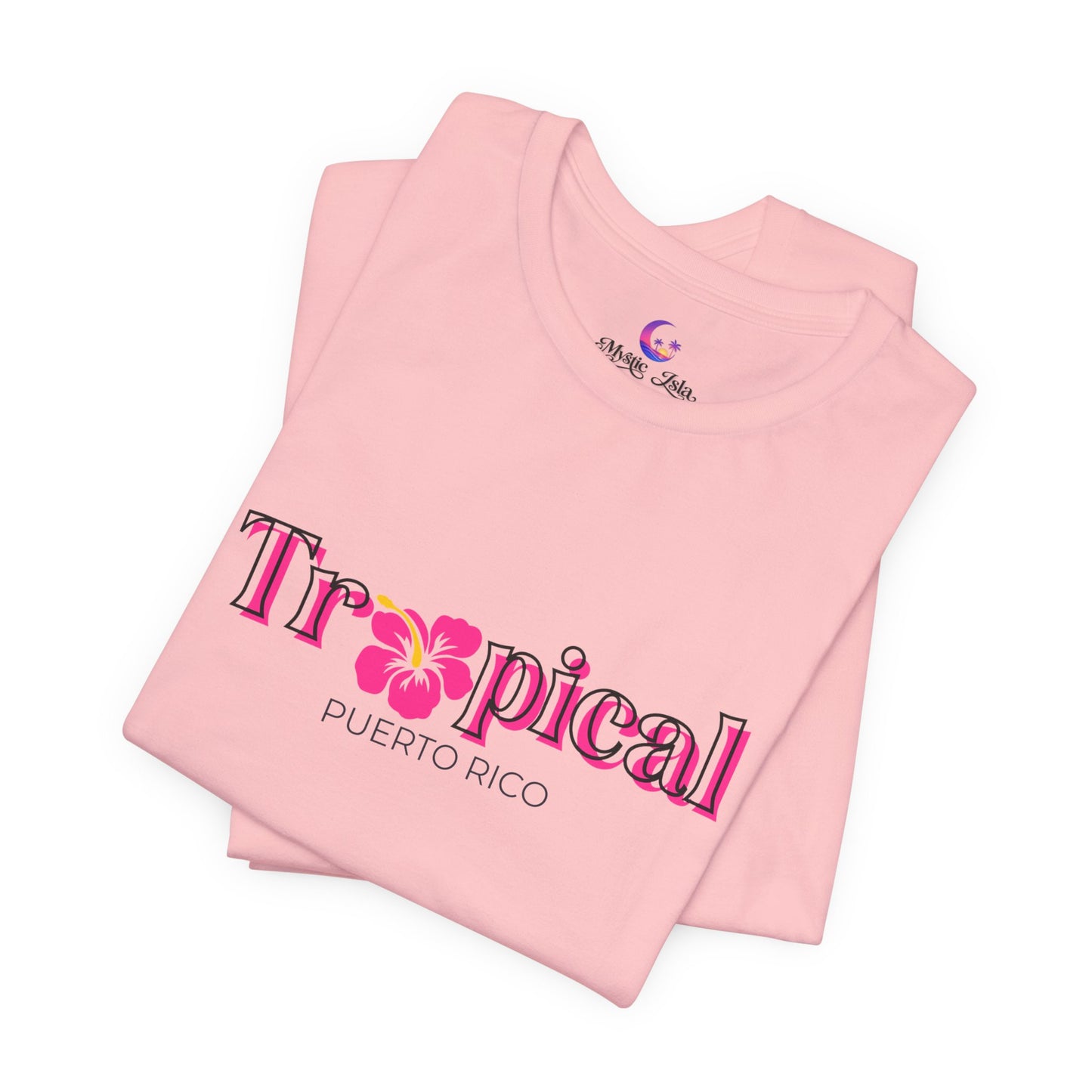 Tropical Puerto Rico Floral Vacation T-Shirt