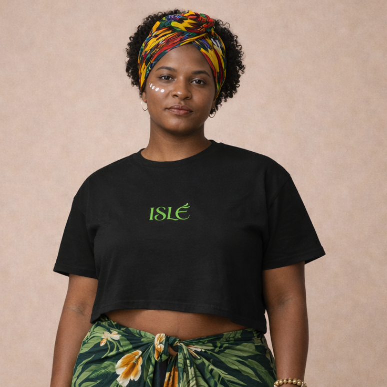 ISLÉ Crop Top | Embroidered