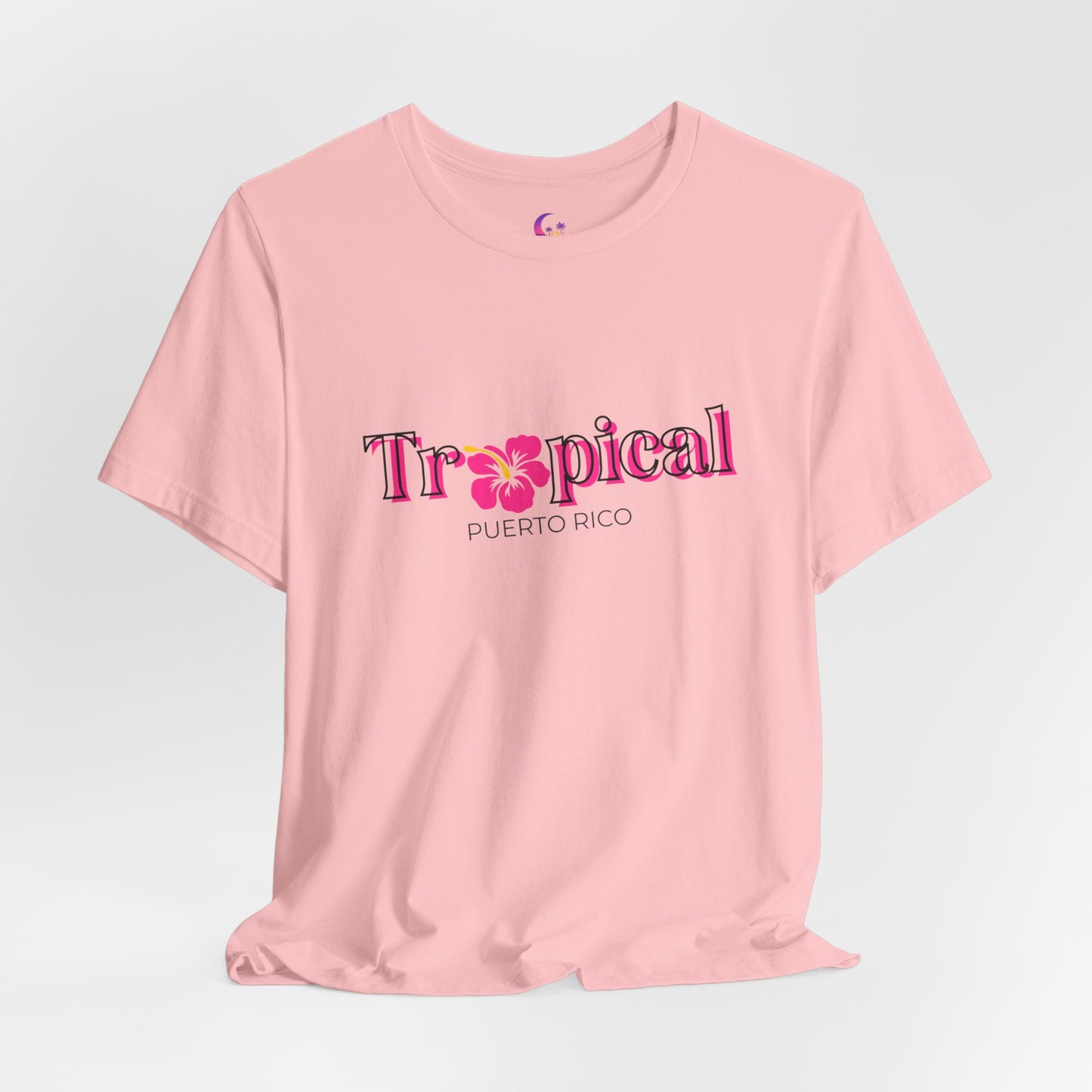 Tropical Puerto Rico Floral Vacation T-Shirt