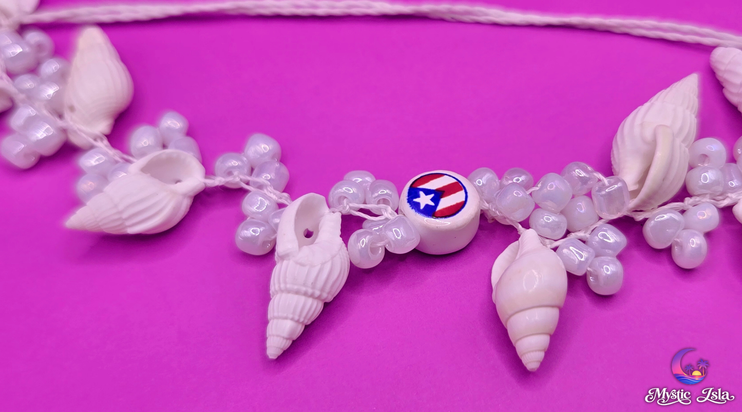 ISLA PICKUP | 1 Shell Anklet – Puerto Rico