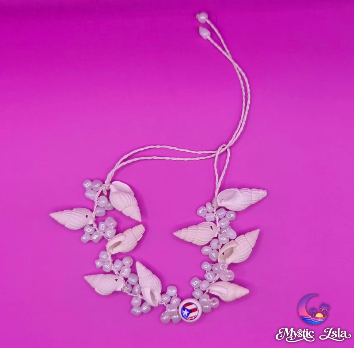 ISLA PICKUP | 1 Shell Anklet – Puerto Rico