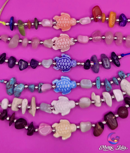 ISLA PICKUP | 1 Carey Turtle Crystal Bracelet