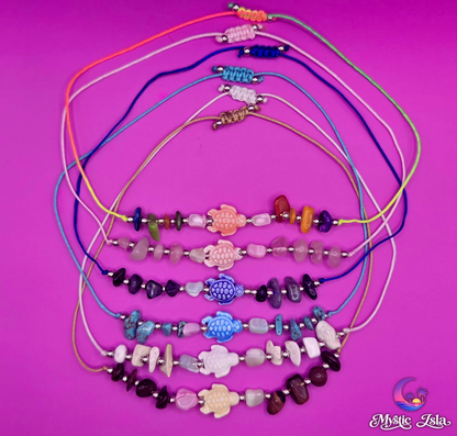 ISLA PICKUP | 1 Carey Turtle Crystal Bracelet