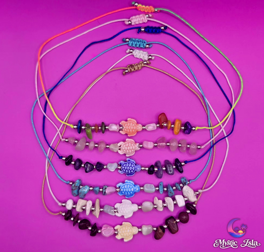 ISLA PICKUP | 1 Carey Turtle Crystal Bracelet