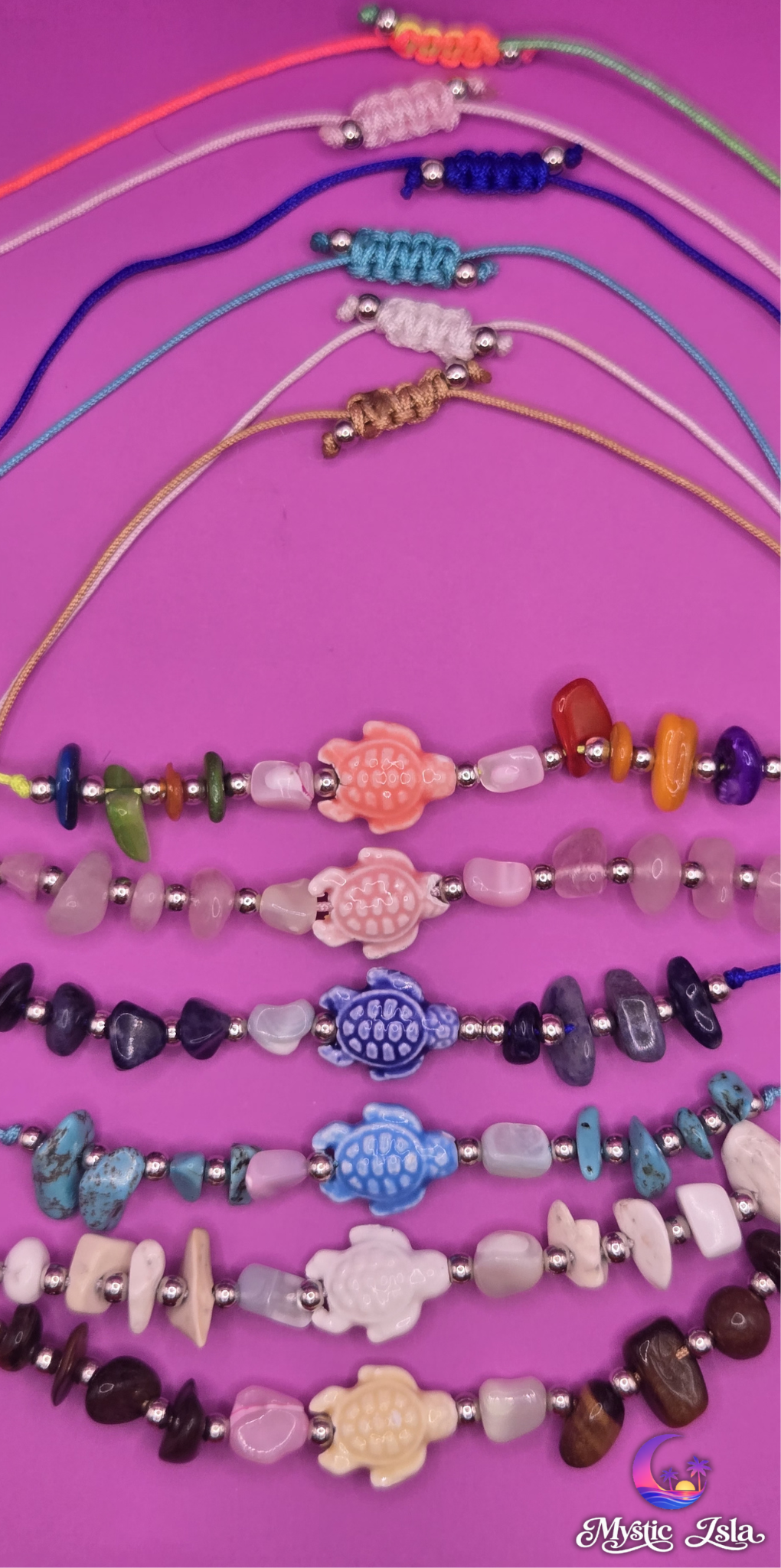 ISLA PICKUP | 1 Carey Turtle Crystal Bracelet