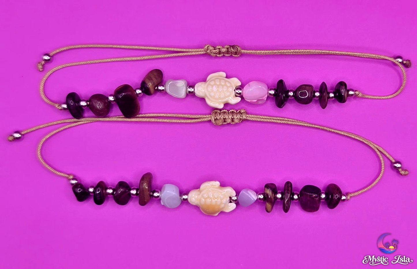 ISLA PICKUP | 1 Carey Turtle Crystal Bracelet