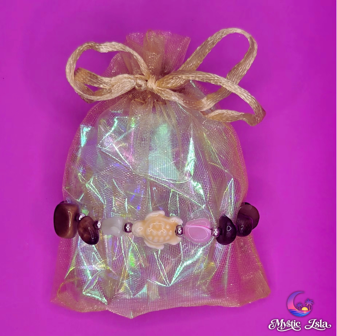 ISLA PICKUP | 1 Carey Turtle Crystal Bracelet