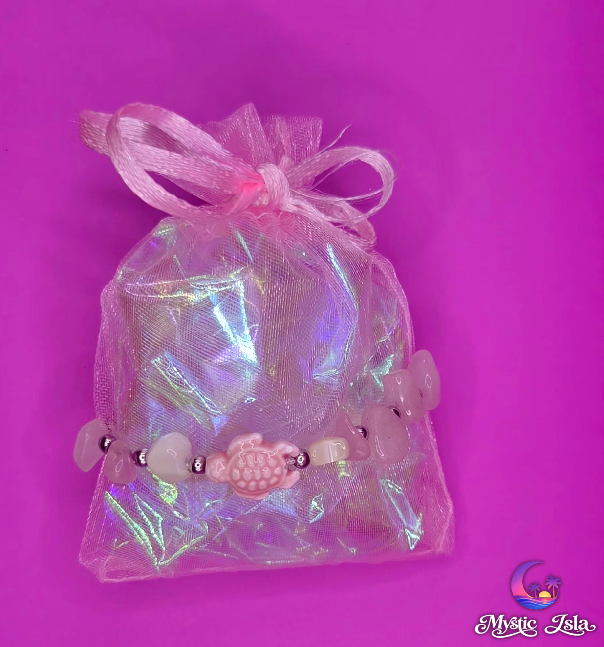 ISLA PICKUP | 1 Carey Turtle Crystal Bracelet