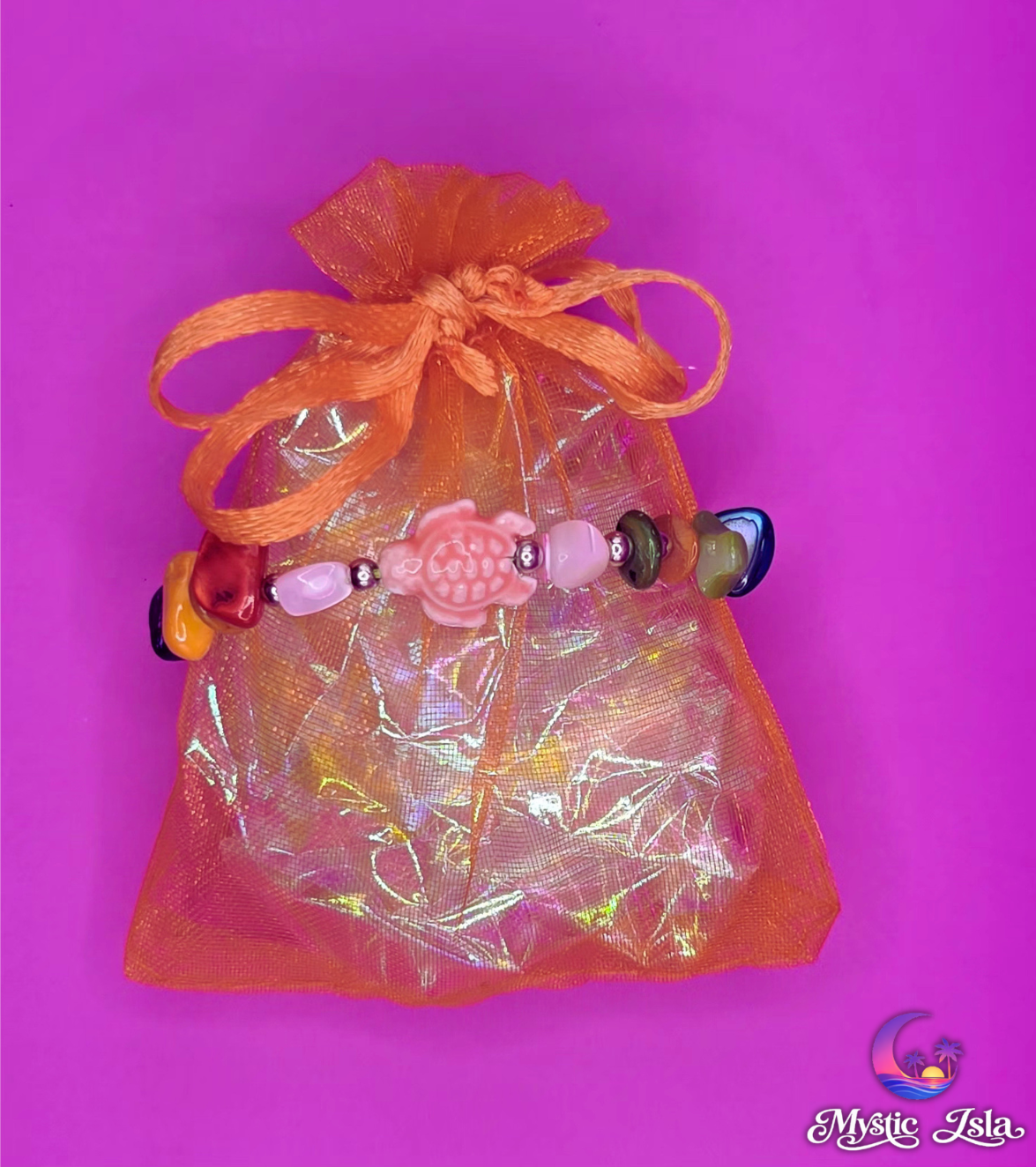 ISLA PICKUP | 1 Carey Turtle Crystal Bracelet