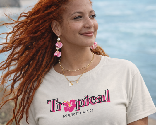 Tropical Women’s crop top
