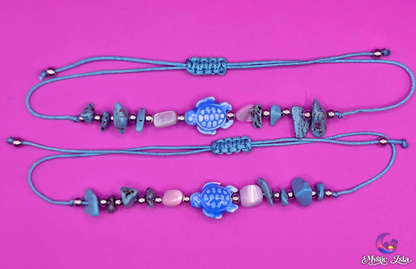 ISLA PICKUP | 1 Carey Turtle Crystal Bracelet