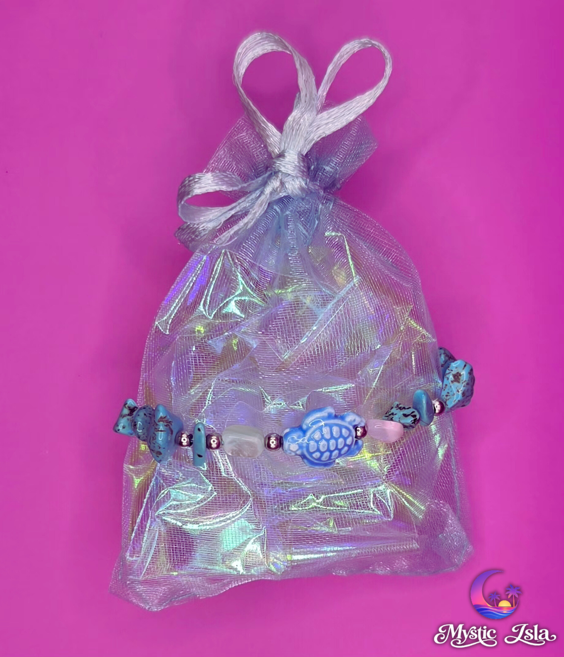 ISLA PICKUP | 1 Carey Turtle Crystal Bracelet