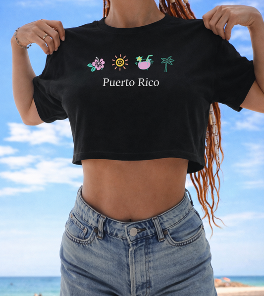Puertor Rico Summer Crop Top
